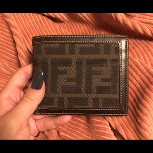 Authentic vintage fendi wallet used-like new